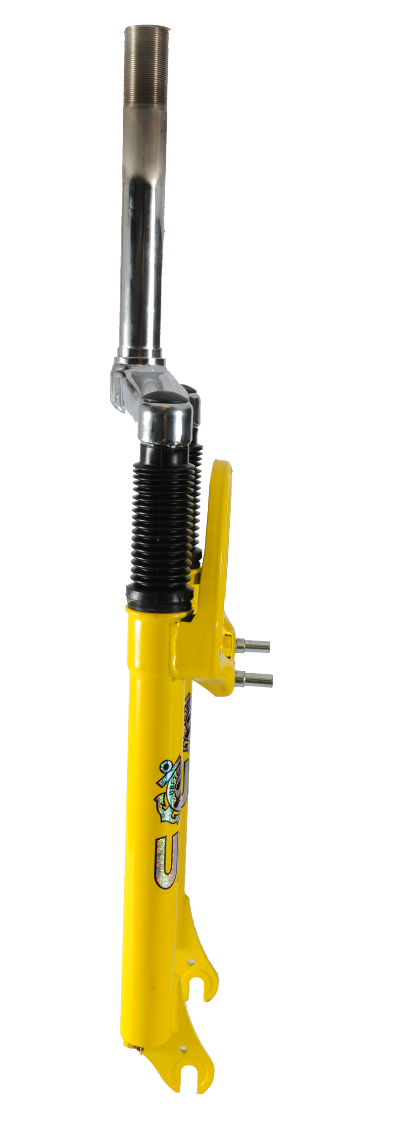 UBI 26 Inch Threaded Suspension Fork Yellow-1