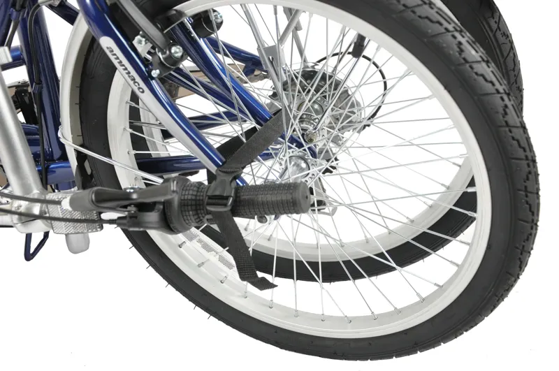 Ammaco Pakka Compact 20 Inch Wheel Folding Bike Silver-4