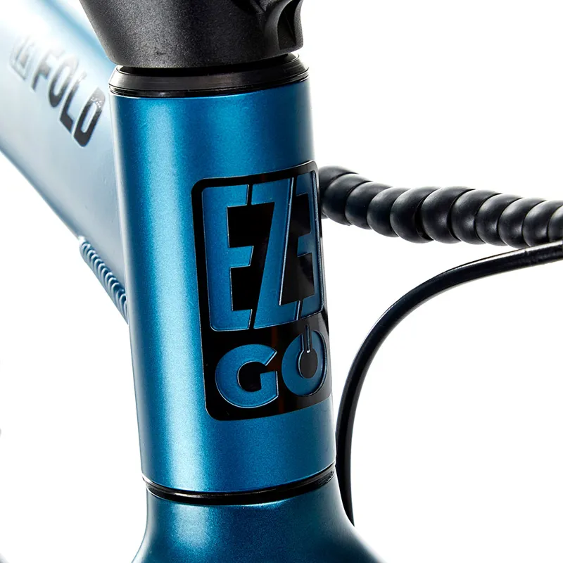 Ezego Fold 20 Inch Wheel Bike Blue 10Ah Battery-8