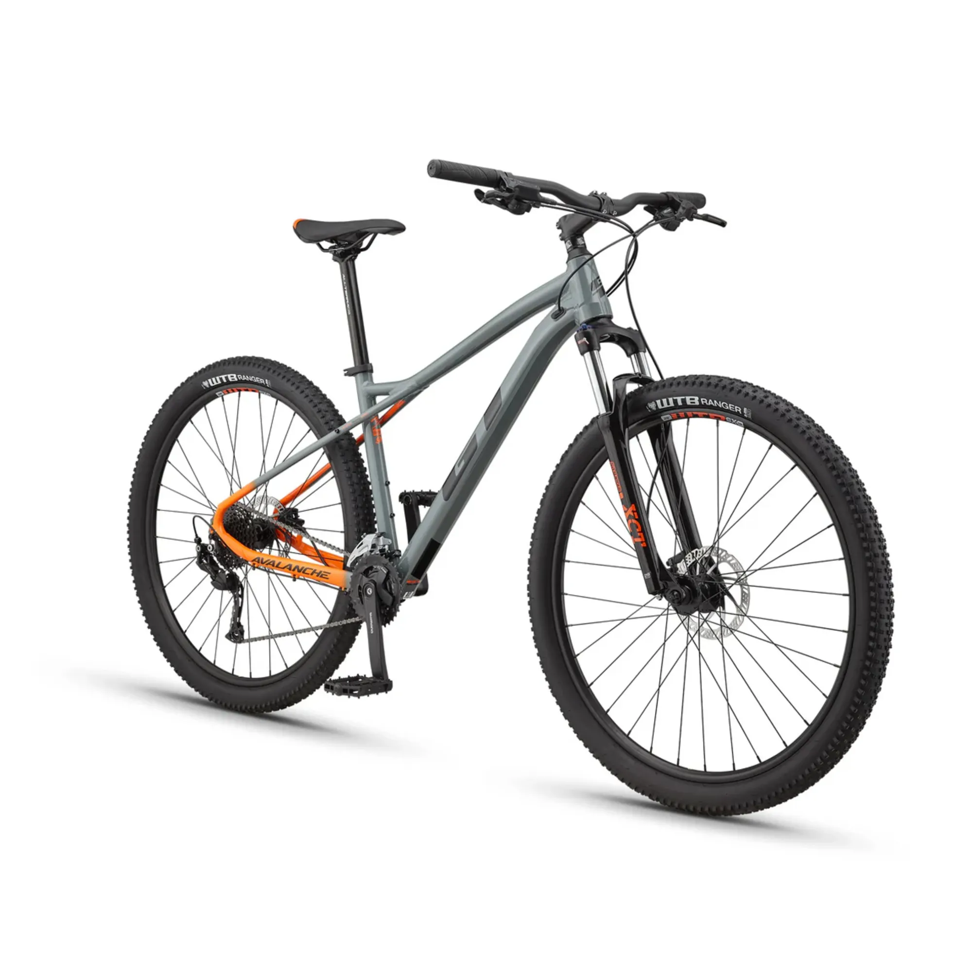 gt bicycles avalanche Comp DS suspension fork soaks up the bumbs offering a smoother ride GT Avalanche 3.0 All Terrain