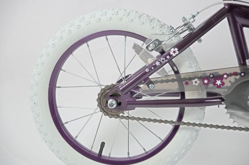 Professional Glamour 16 Inch Wheel Kids Bike Purple-3