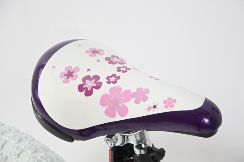 Professional Glamour 16 Inch Wheel Kids Bike Purple-2