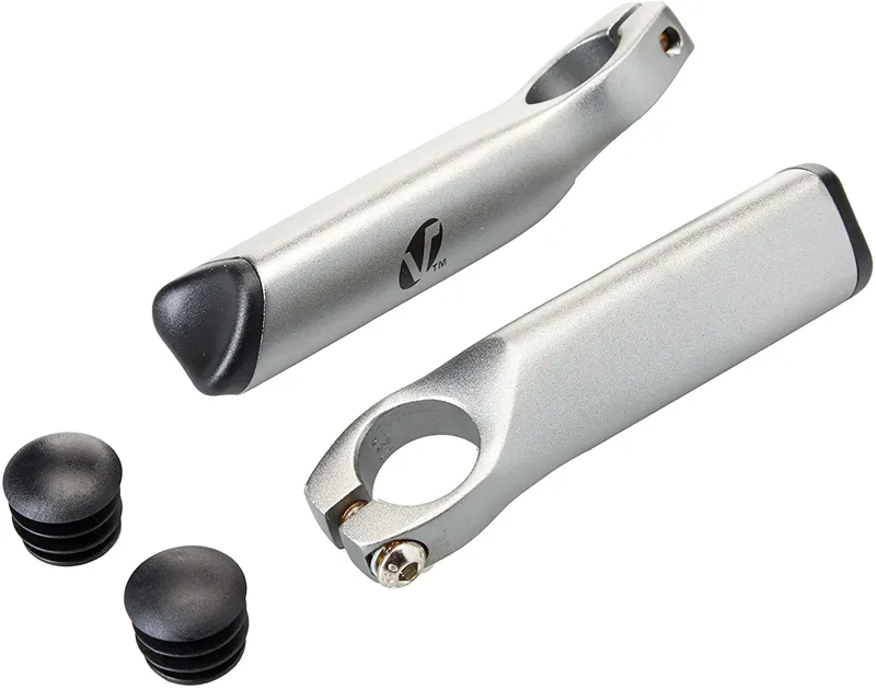 Vavert Handlebar Bar Ends Silver
