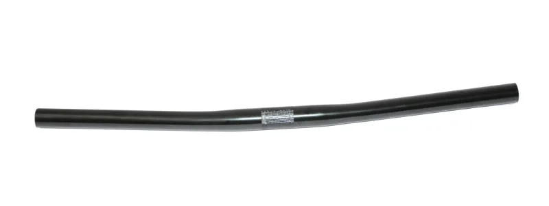 Straight Flat Bar 25.4mm Handlebars Black-1