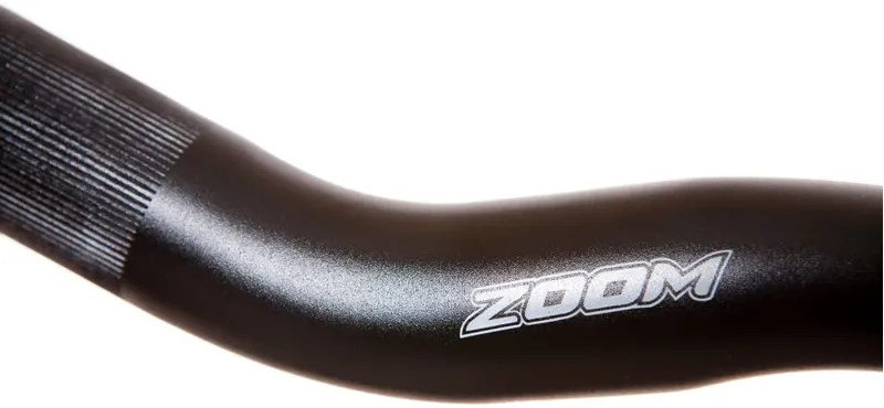 Zoom 25.4mm Semi Raised Handlebars Black-2