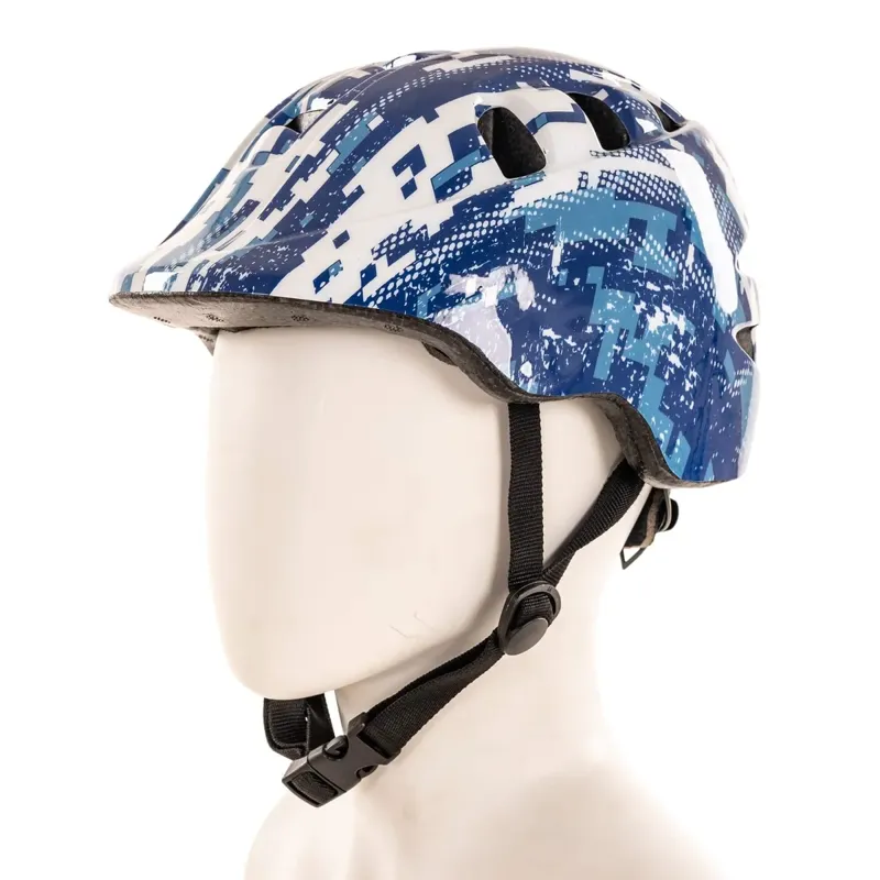 ETC Y18 Blue Camo Helmet 52-56cm