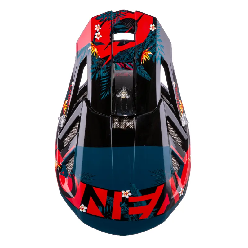 O'Neal Blade Polyacrylite Full Face Helmet Rio Red-2