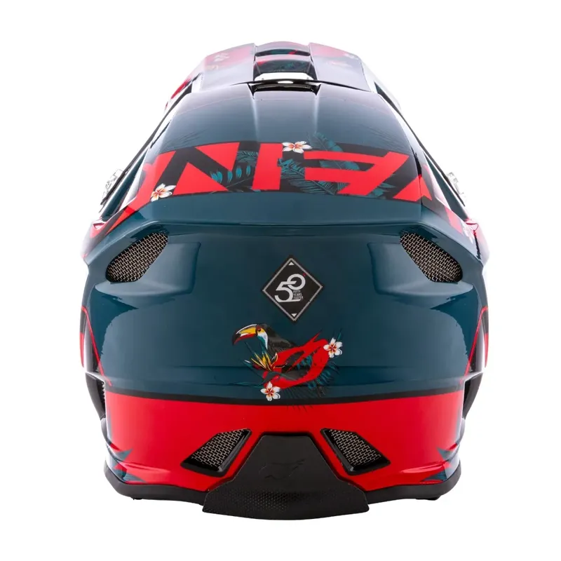 O'Neal Blade Polyacrylite Full Face Helmet Rio Red-1