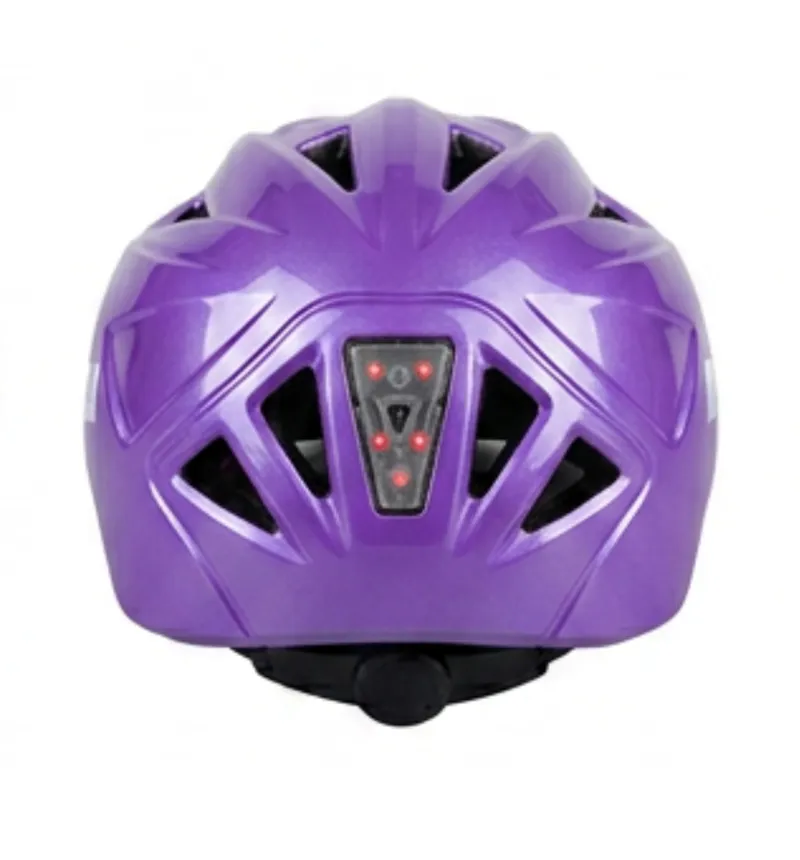 Ammaco Aura Led Kids Helmet Purple-1