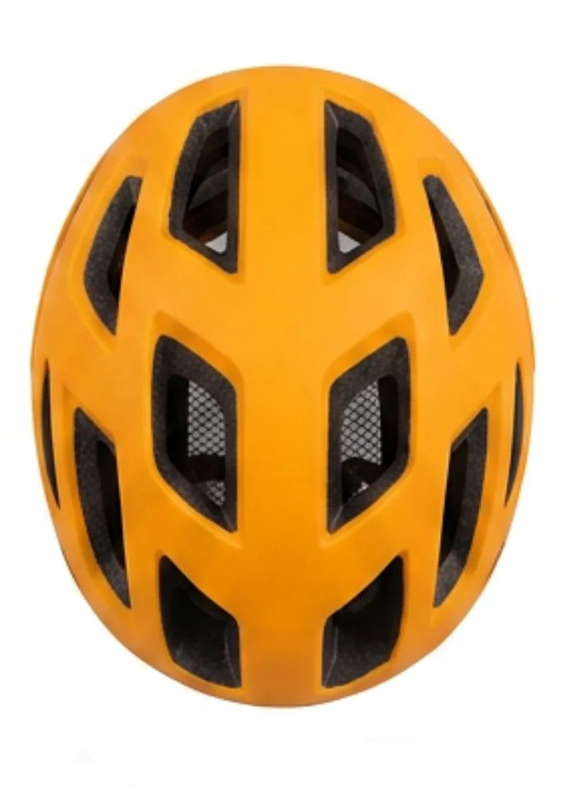 Ammaco MTB Helmet With Rear V LED Orange-1