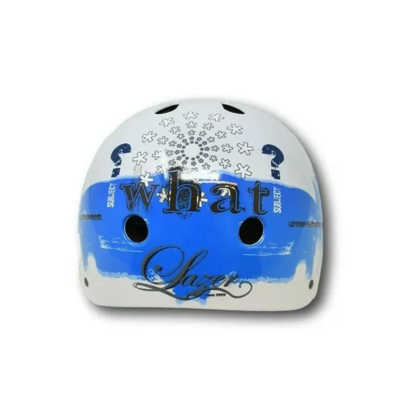Lazer Trashy BMX/Skate Helmet 58-62cm Blue/White-1