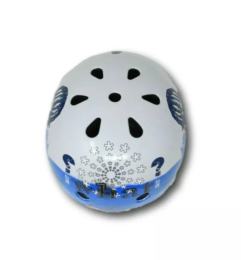 Lazer Trashy BMX/Skate Helmet 58-62cm Blue/White-2