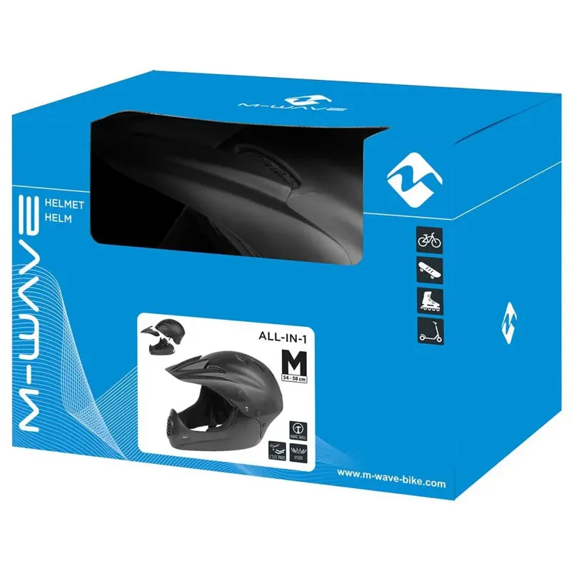 M-Wave All In One Full Face Helmet-4