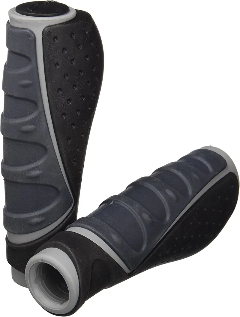 XLC GR-G06 Ergonomic Handlebar Grips Grey