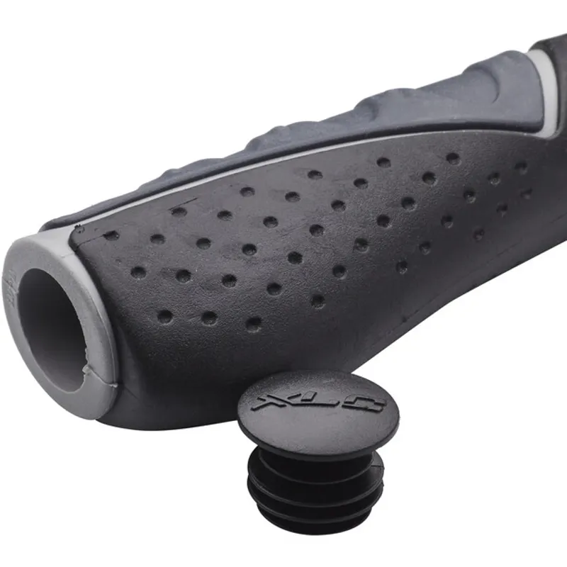 XLC GR-G06 Ergonomic Handlebar Grips Grey-2