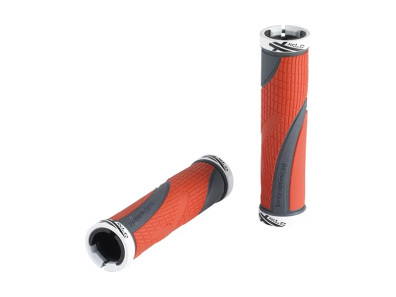 XLC GR-S23 Sport Bo Lock On Handlebar Grips Red