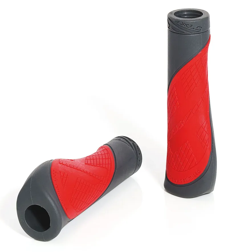 XLC Handlebar Grips 135mm Red