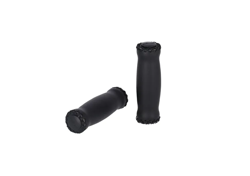 XLC GR-G24 Leather Handlebar Grips Black