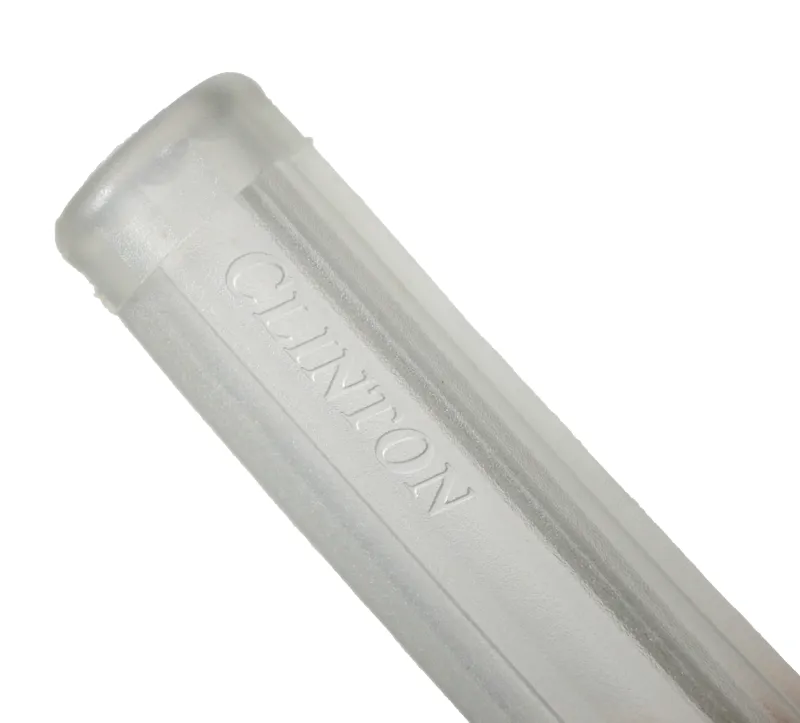 Clinton MTB Gel Handlebar Grips Clear-1