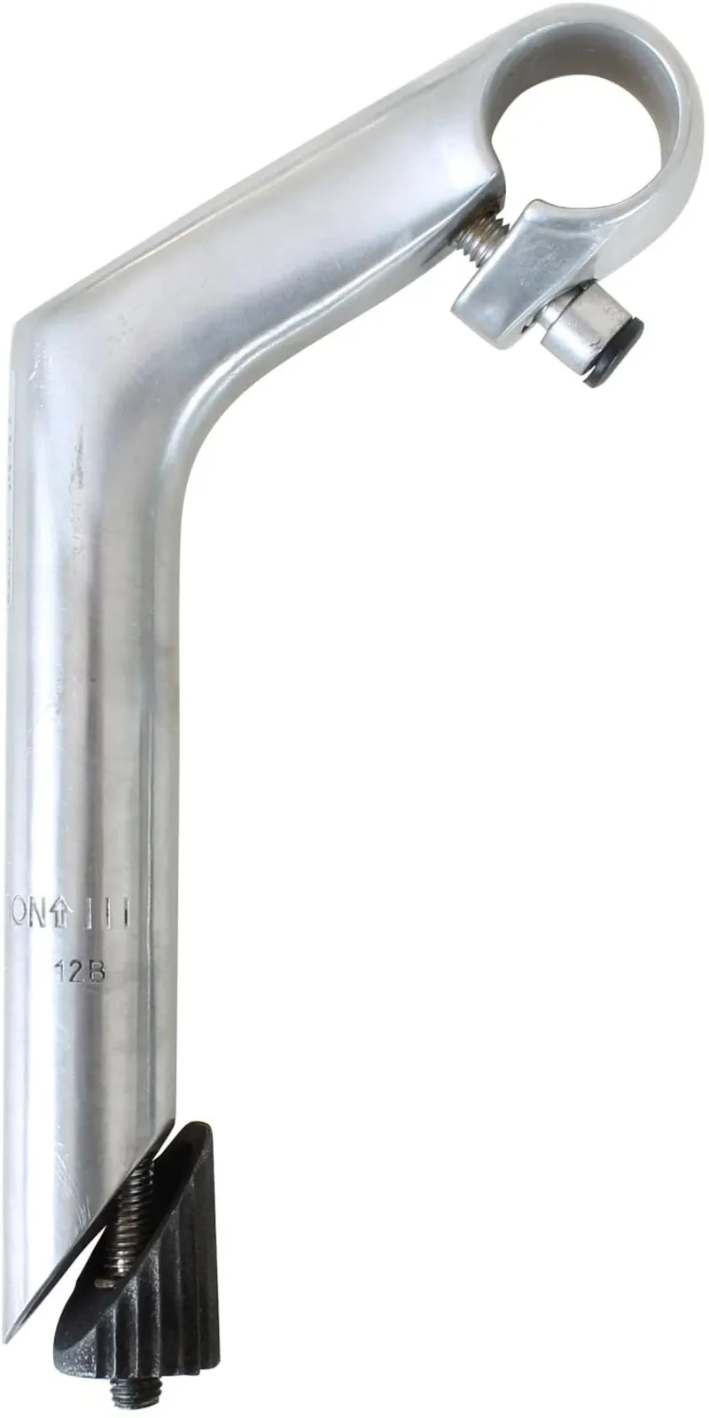 Quill Handlebar Stem 25.4mm Alloy Silver-1