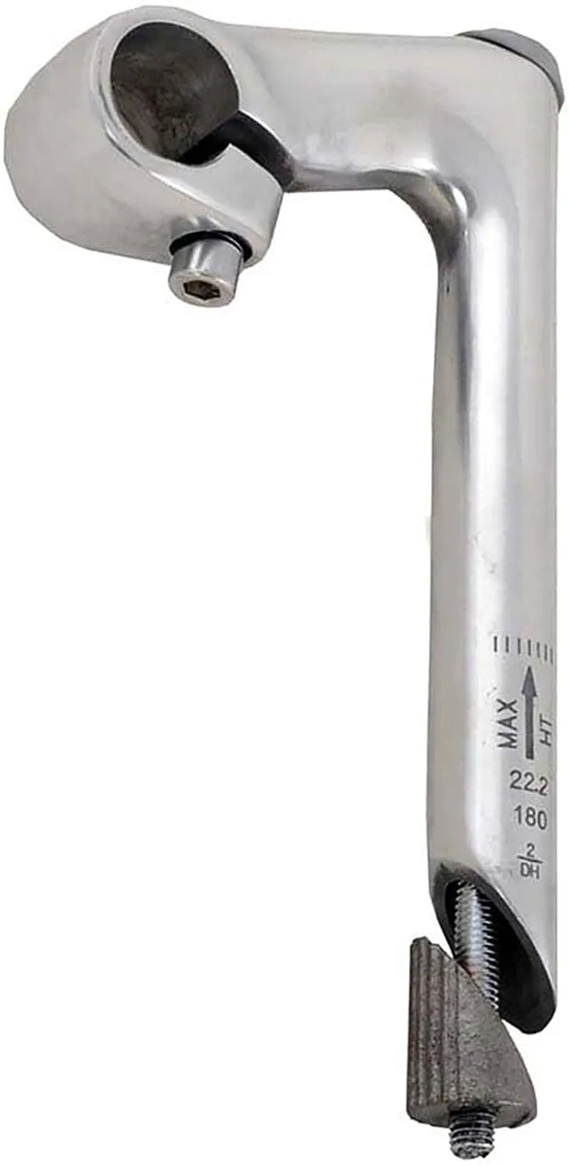 Oxford Road Handlebar Stem 25.4mm Silver-3