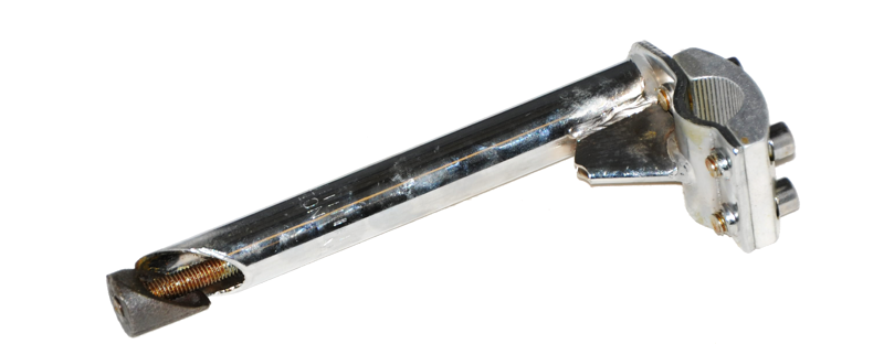 BMX Quill Handlebar Stem 22.2mm Chrome-3