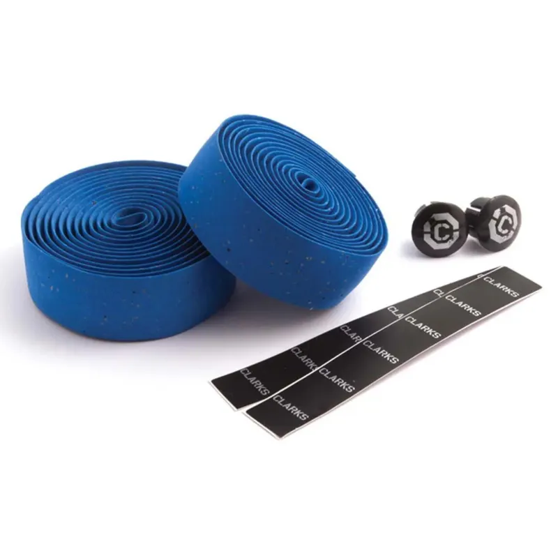 Clarks Cork Handlebar Tape Blue