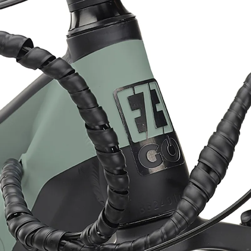 Ezego Trail Destroyer II 27.5 Inch Wheel Bike Green 14Ah Battery-8