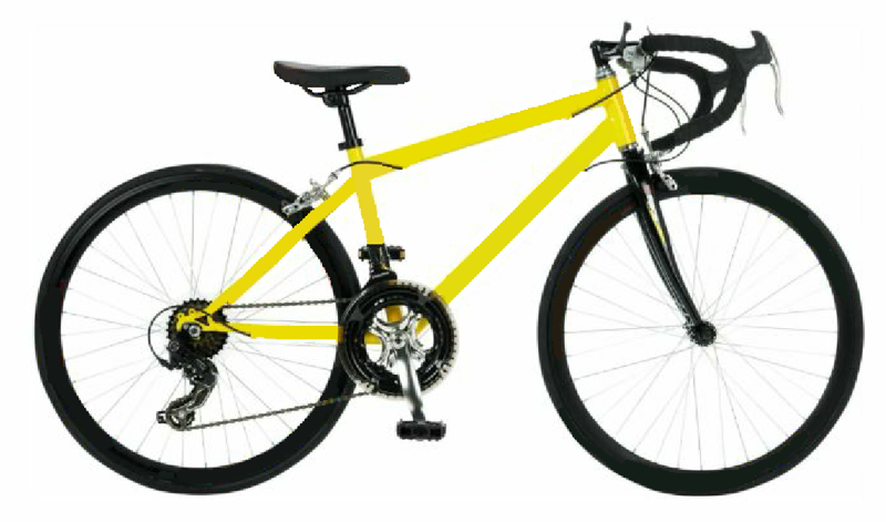 Viking Giro D'Italia 24 Inch Wheel Junior Road Bike White-1