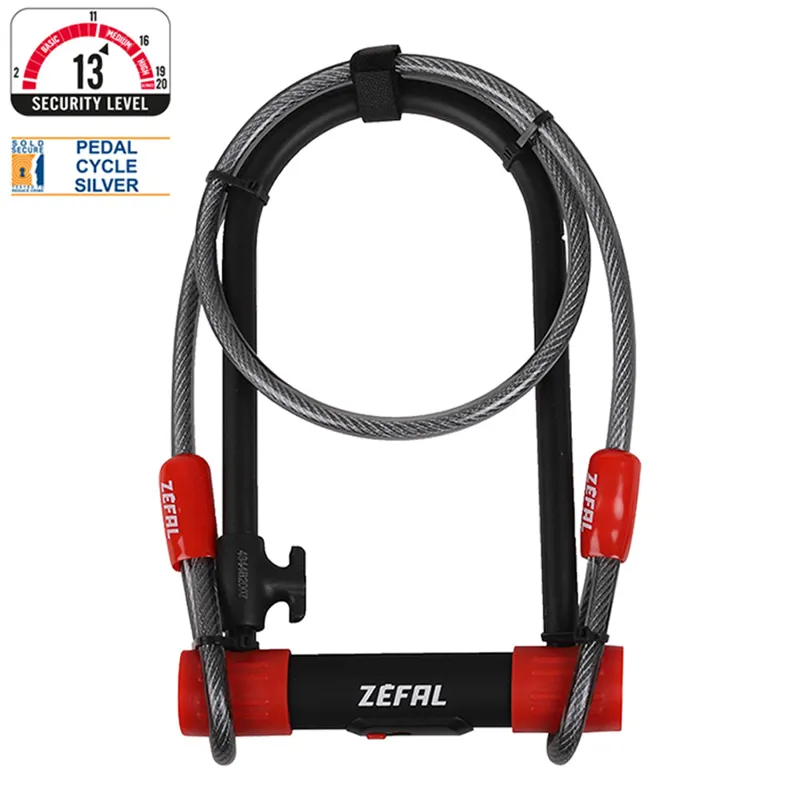 Zefal K-Traz U13 Shackle Lock and Cable 230mm-1