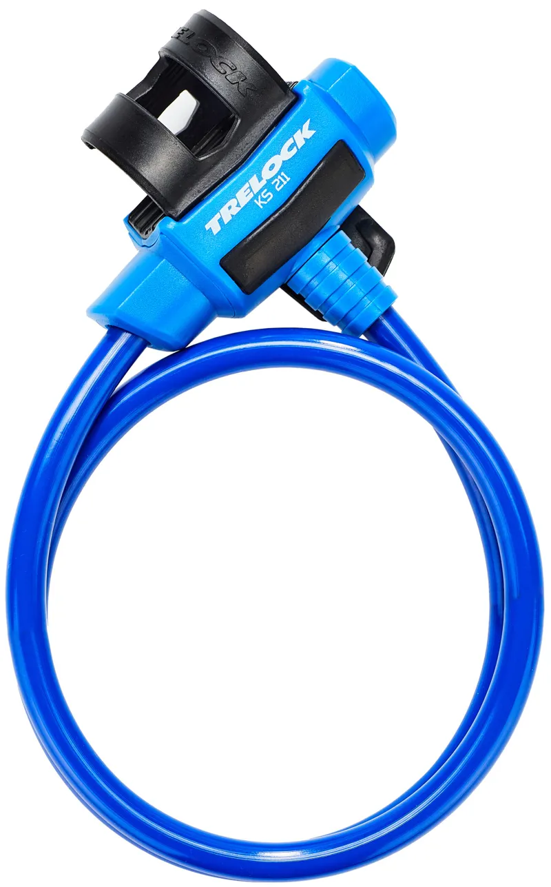 Trelock KS211 Fixxgo Kids Security Cable Lock in Blue-1