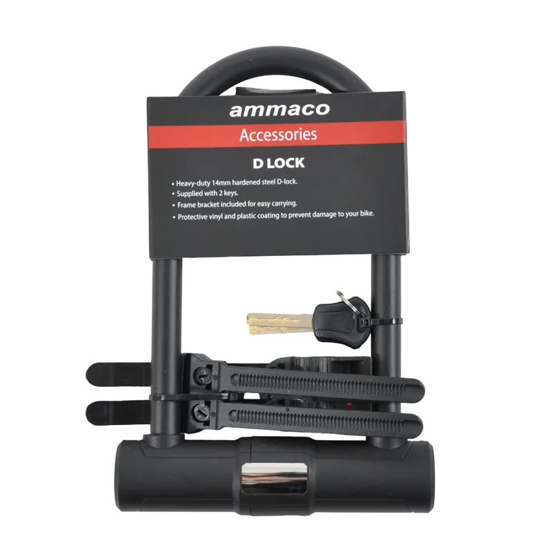 Ammaco D-Lock 14mm Black-1
