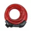 Ammaco 12mm x 1800mm Combi Cable Lock Red