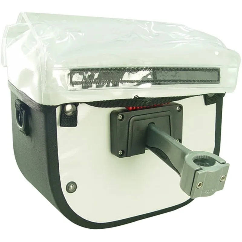 Fast Rider Aquadus 9 Litre Handlebar Bag White-1