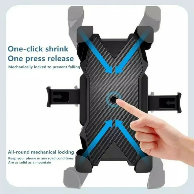 Universal Phone Holder Black-11