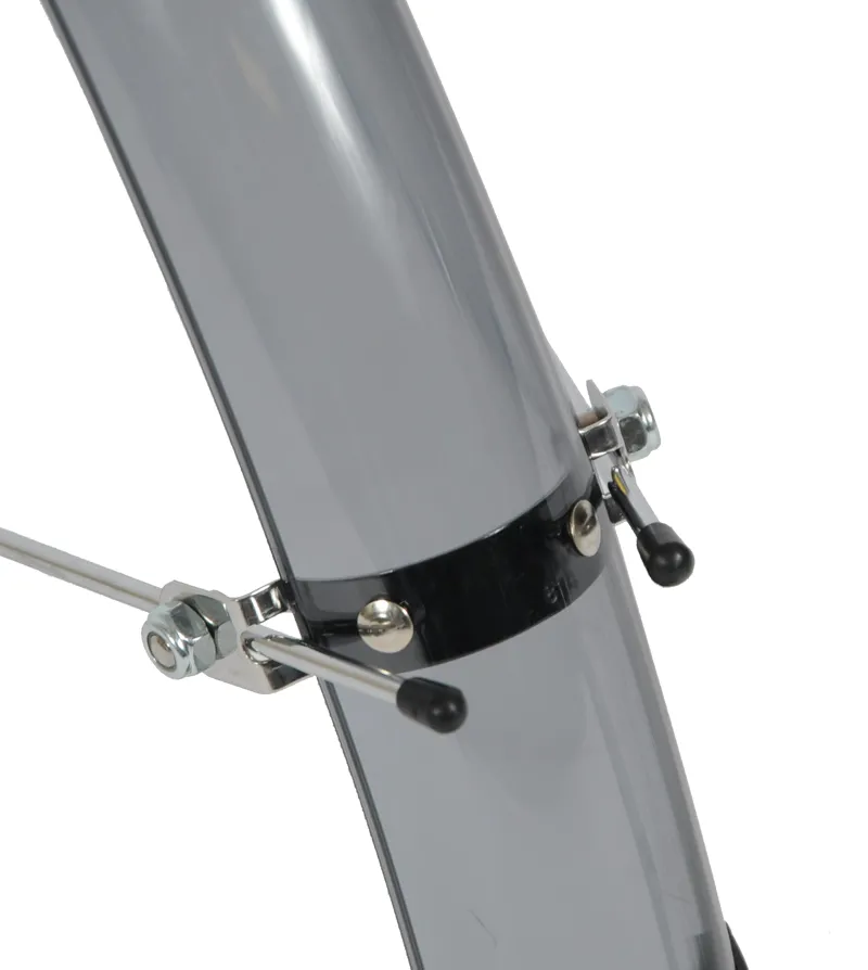 Sunnywheel Front Rear Mid Length Mudguard Set Smoke-3