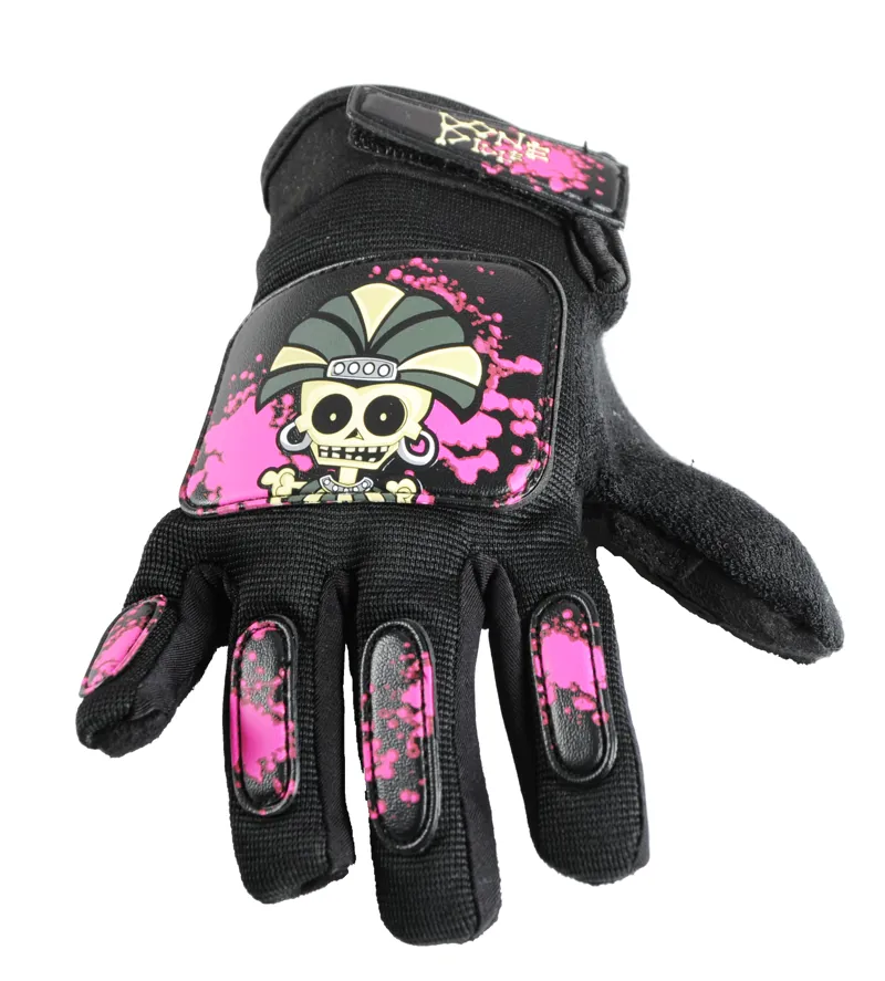 Bone Idle Skeleton Cycling Gloves -1
