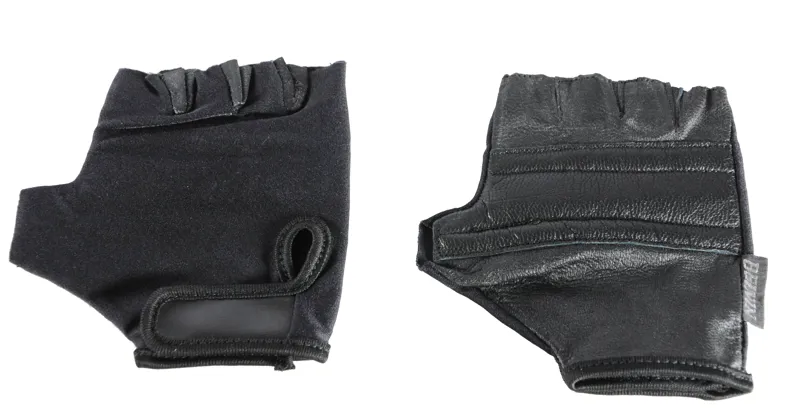 Lycra Cycling Mitts Black X-Small