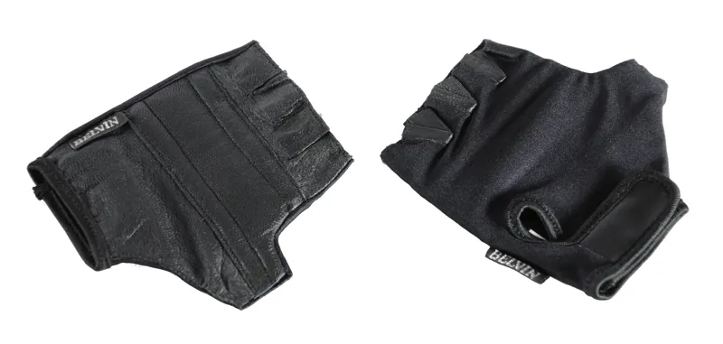 Lycra Cycling Mitts Black X-Small-1