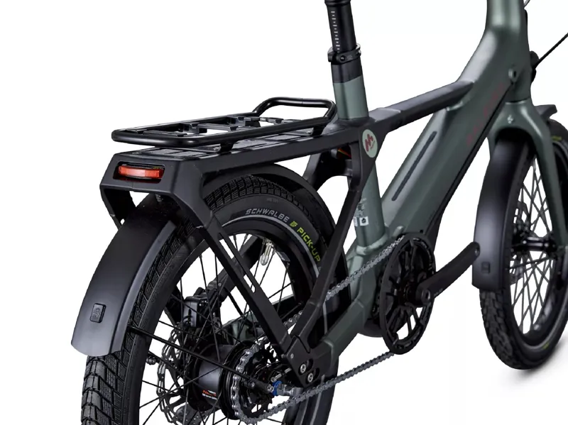 Raleigh Modum 20 Inch Wheel Electric Folding Bike Green-4