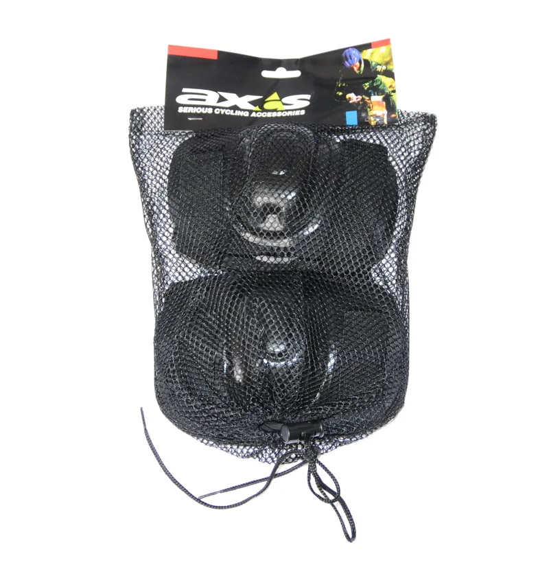Axis Knee and Elbow Pads Set Black-4