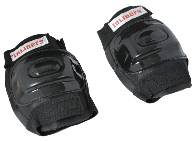 In Liners Knee Elbow Pads Set Black-2