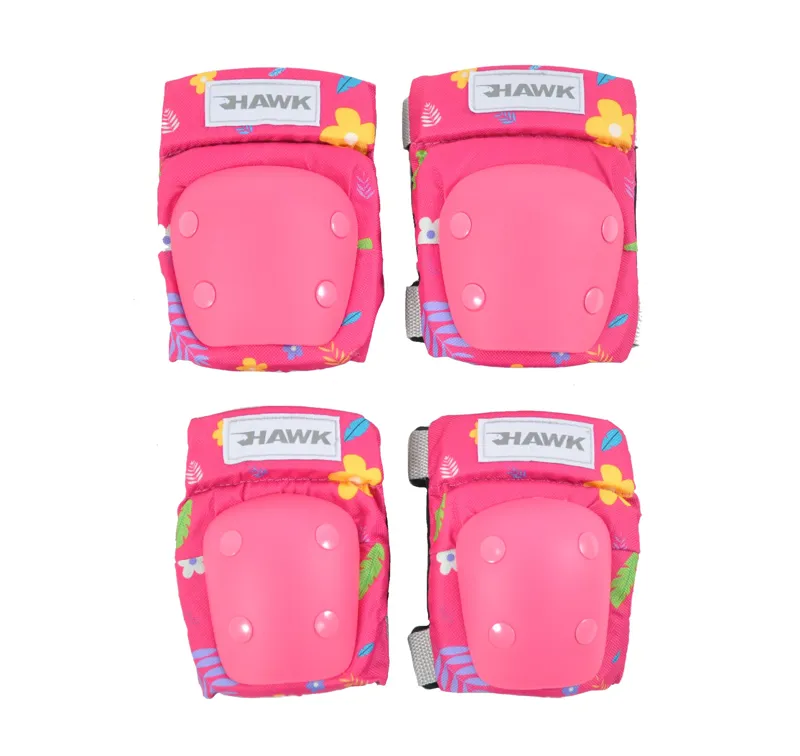 Knee and Elbow Pad Set Pink - Medium