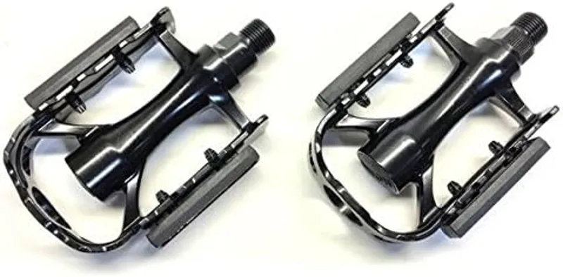 Xerama Flat Platform 9/16 Alloy Pedals Black-1