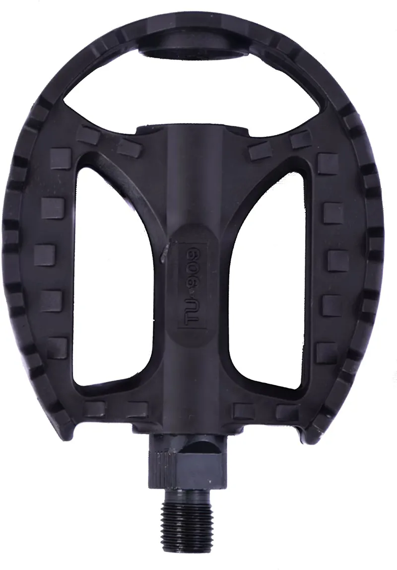 BMX Pedals 1/2 Inch Cromoly Beartrap Black-1