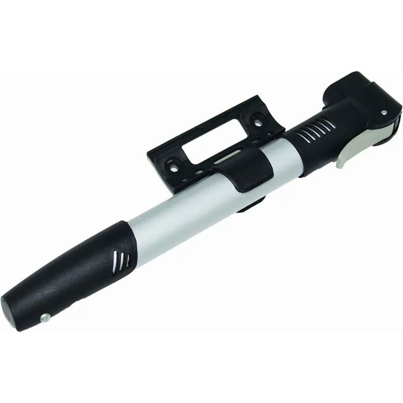 Alloy Mini Pump Dual Valve Silver 