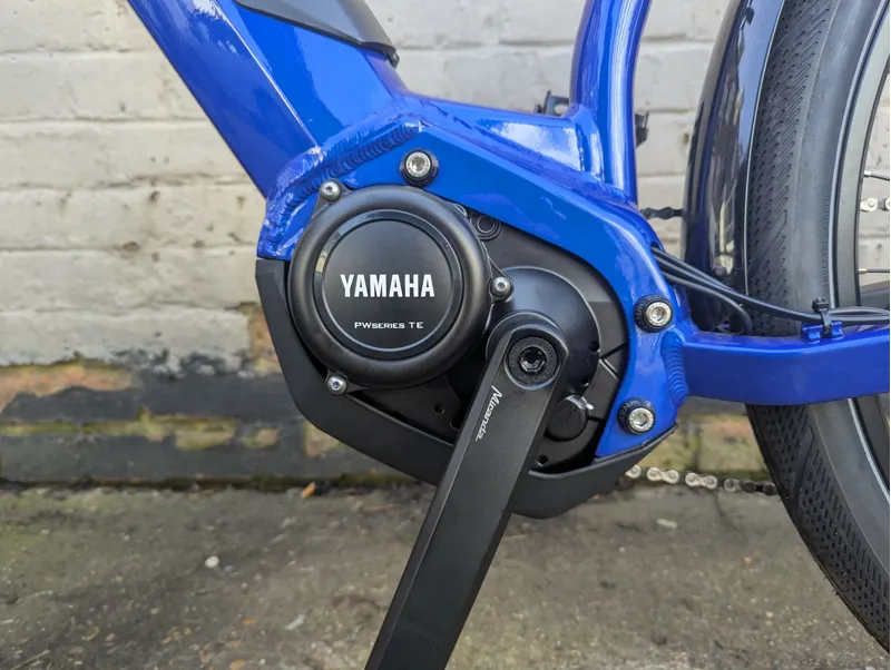 EX-DEMO Haibike Trekking 4 27.5 Electric Hybrid Bike Blue 500Wh-6