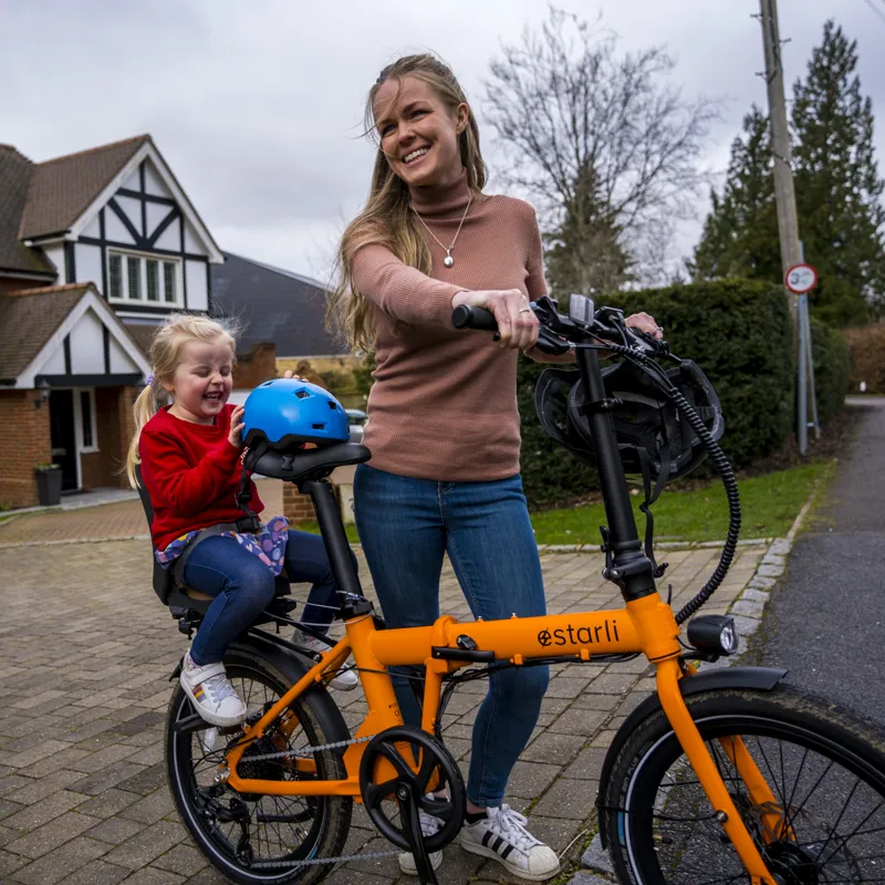 Estarli E20 Pro Electric Folding Bike Orange-8