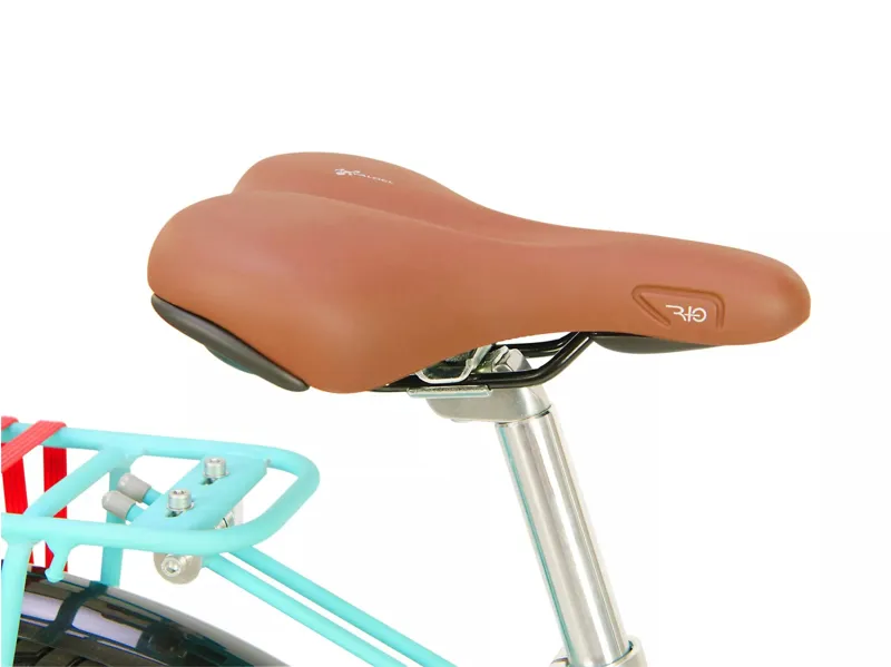 Raleigh Pioneer Trail 27.5 Inch Wheel Commuter Hybrid Bike Aqua/Silver-7