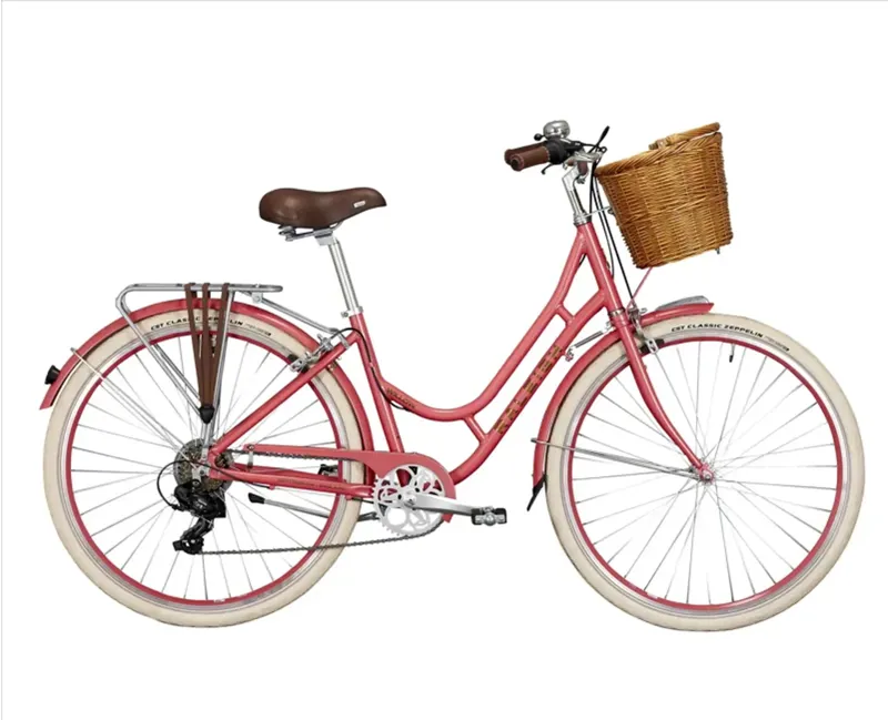 Raleigh Willow 700c Commuter Hybrid Bike Metallic Pink